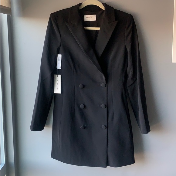 Aritzia Dresses & Skirts - NWT Aritzia Blazer Dress Blk Sz6